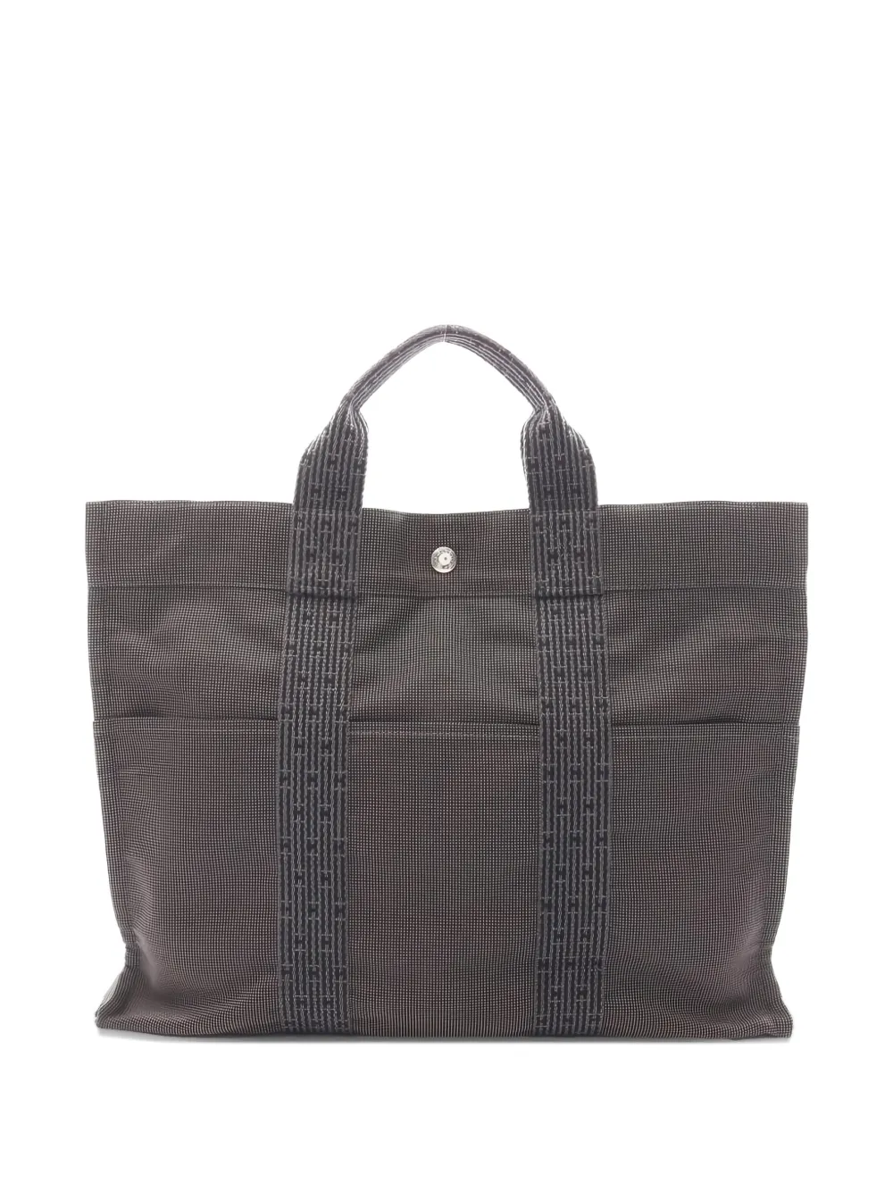 Hermès Pre-Owned 2000s MM Yale Line nylon tote bag | Brown | Image 1