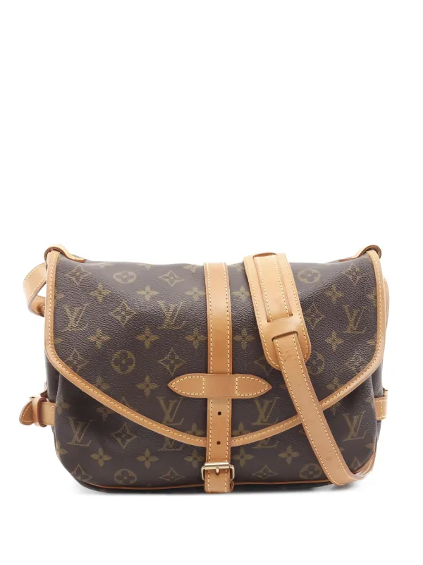 Louis Vuitton Pre-Owned 1995 ソミュール モノグラム ショルダー
