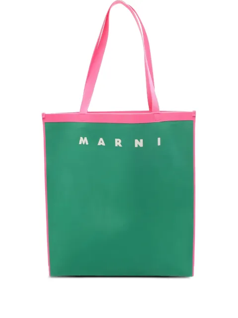 Marni Pre-Owned sac cabas à détail de logo