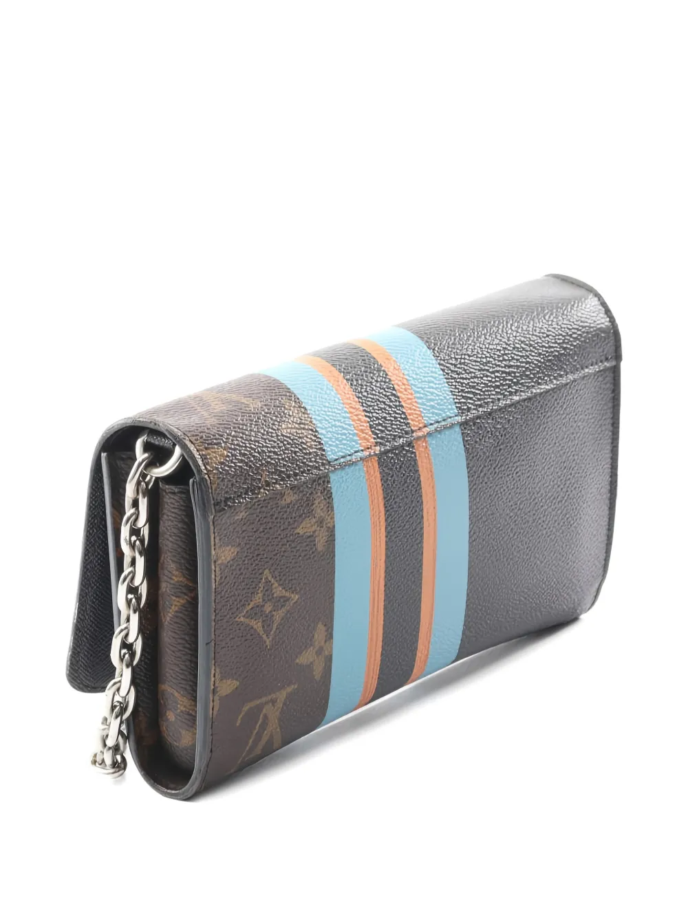 Louis Vuitton Pre-Owned 2016 small Twist monogram chain shoulder bag - Zwart