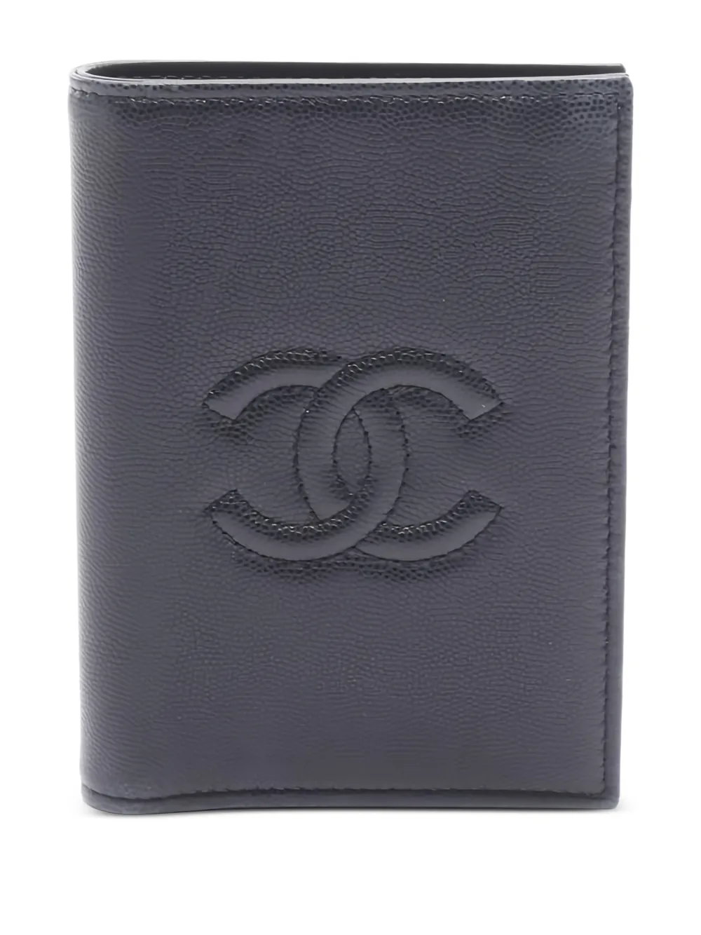 CHANEL Pre-Owned 2021 Coco Mark bi-fold wallet | Black | Image 1