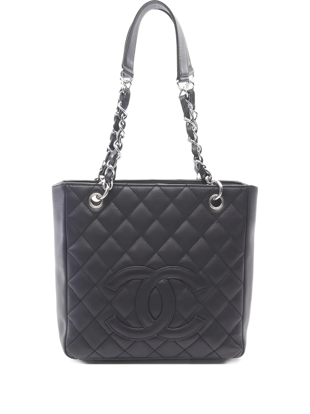 CHANEL Pre-Owned 2008-2009 matelasse chain shoulder bag - Nero