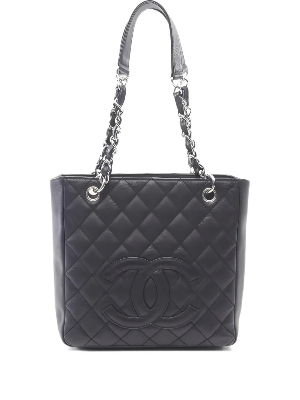 CHANEL Pre-Owned 2008-2009 matelasse chain shoulder bag - Nero