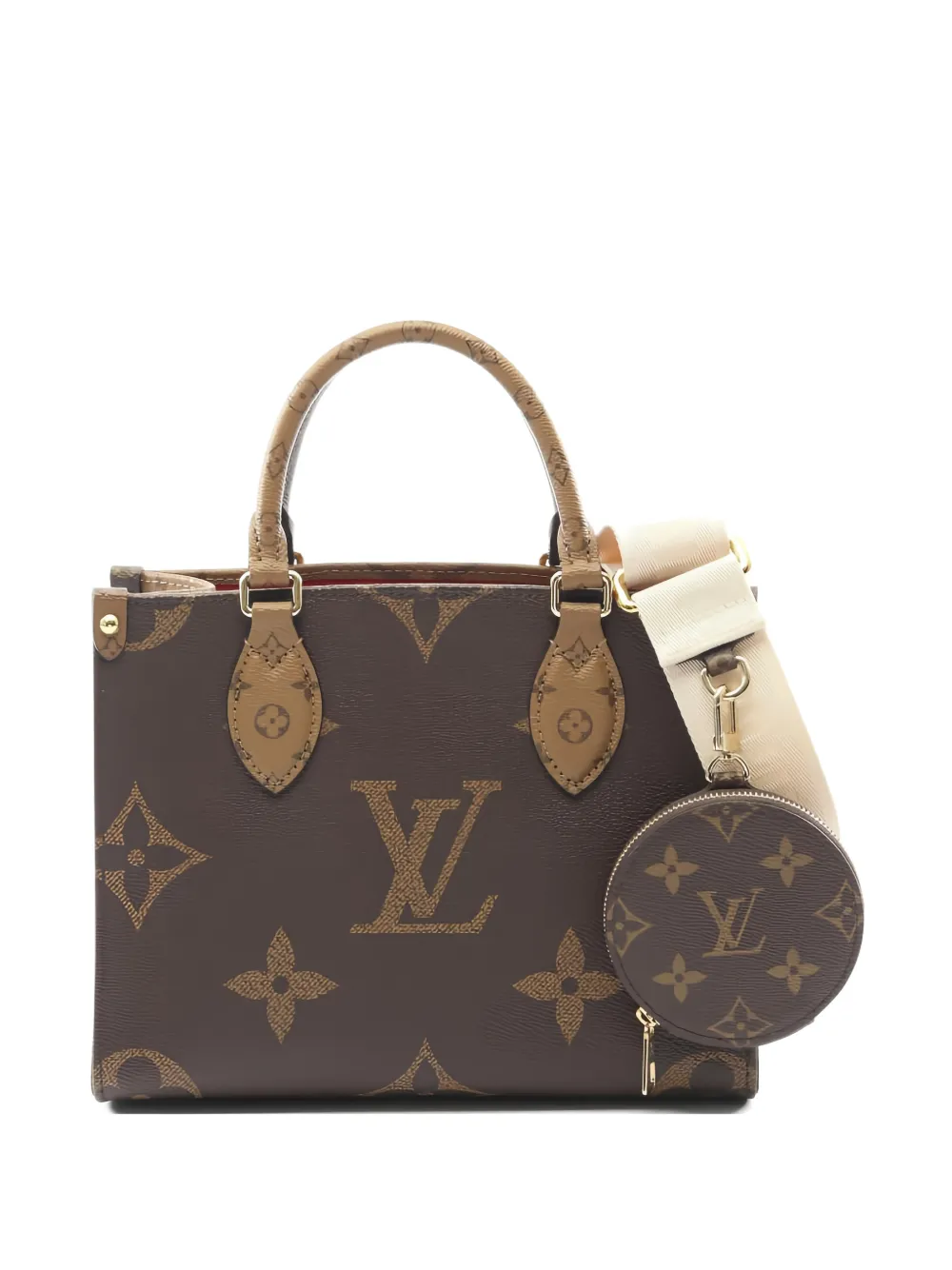 Louis Vuitton Pre-Owned 2021 PM OnTheGo Monogram handbag - Marrone