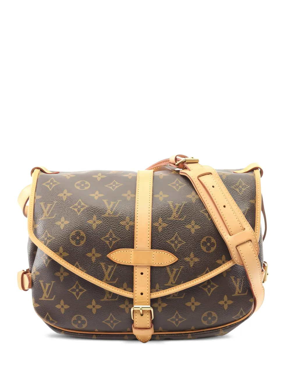 Louis Vuitton Pre-Owned 2006 30 Saumur shoulder bag - Marrone