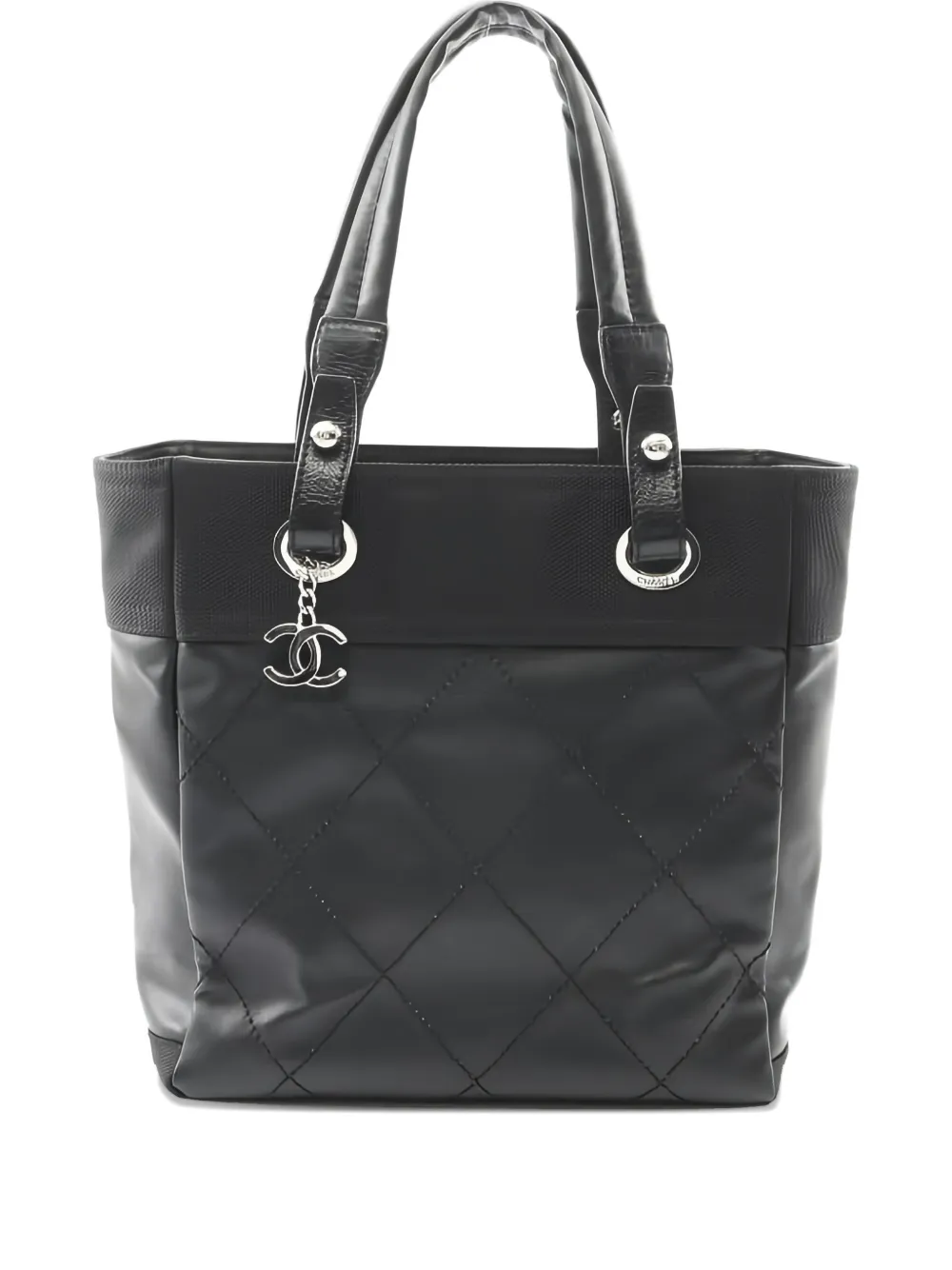 CHANEL Pre-Owned 2008-2009 PM Paris Biarritz tote bag - Nero