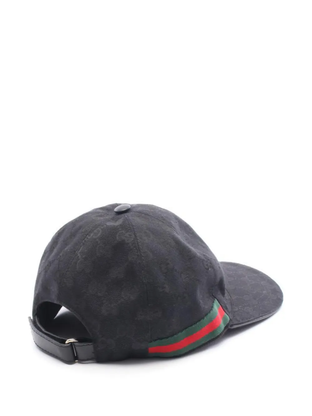 Pre-owned Gucci 2010s Gg Canvas Cap In Black