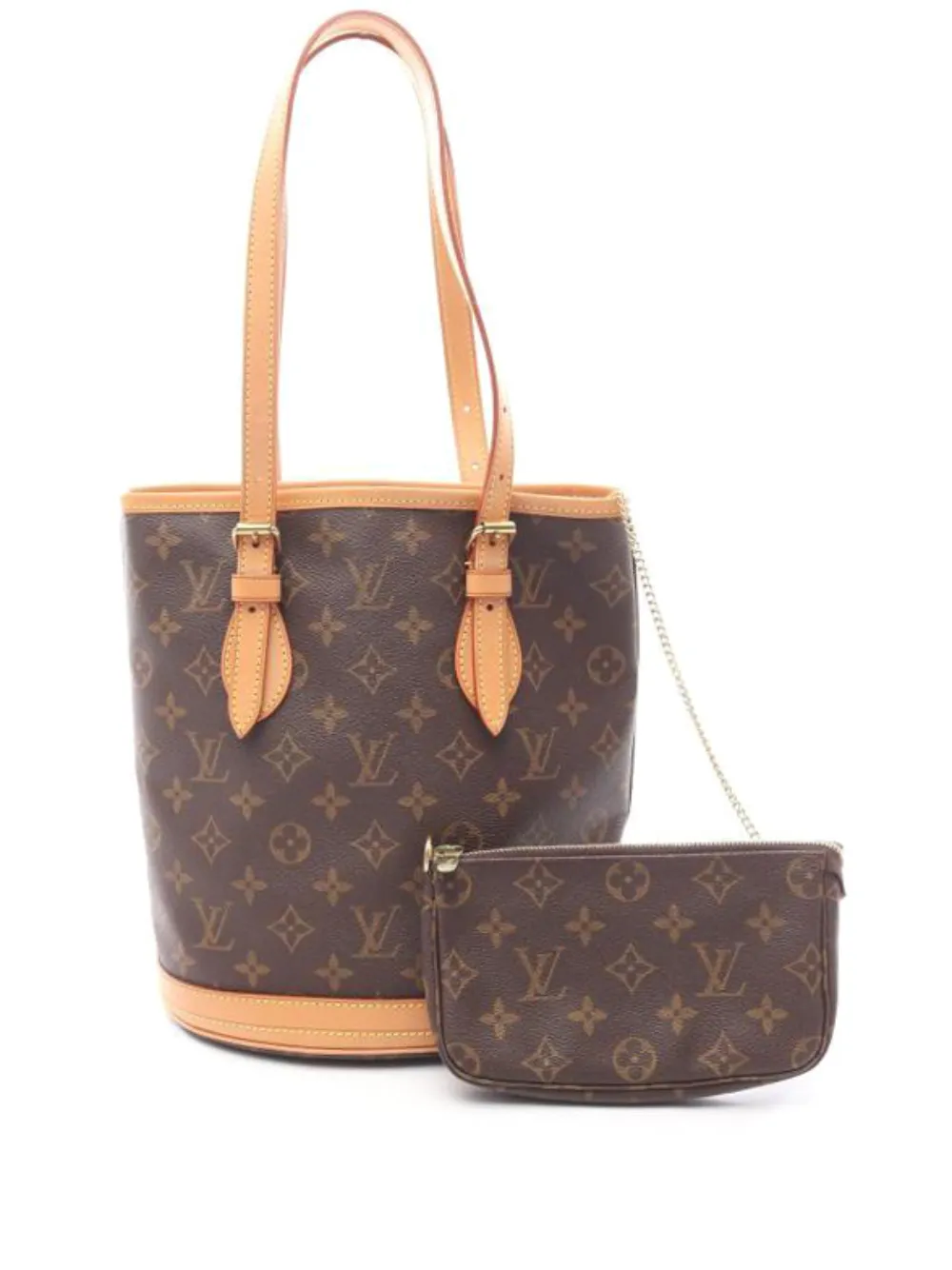 Louis Vuitton Pre-Owned 2002 PM Bucket tote bag - Marrone