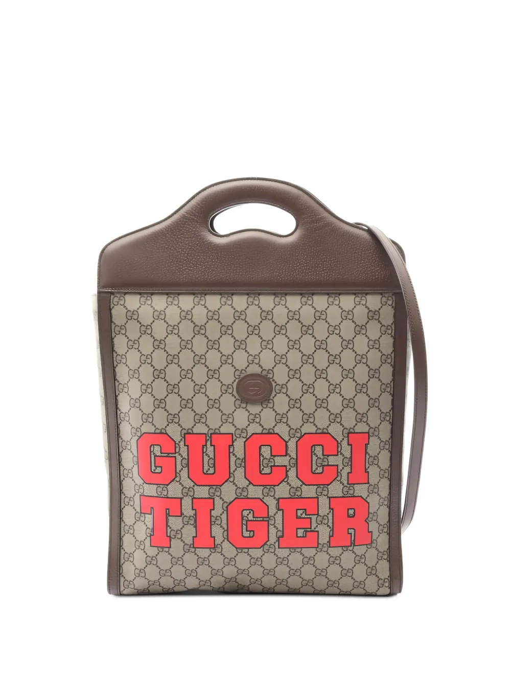 Gucci Pre-Owned 2010 leather tote bag - Toni neutri