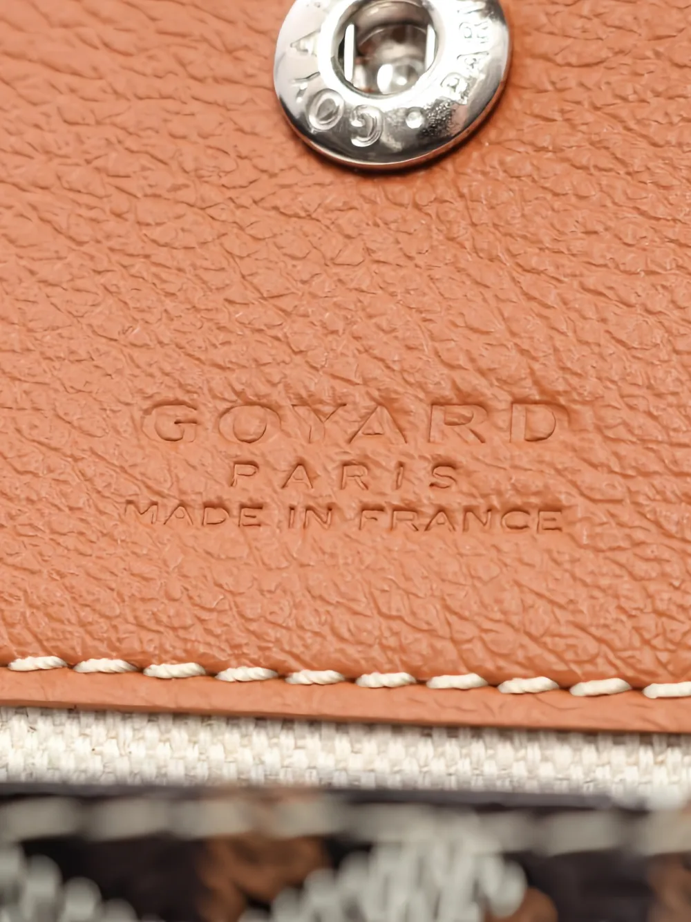 Pre-owned Goyard 2020 Pm Sanlouis Large Coated Canvas Tote Bag In Brown