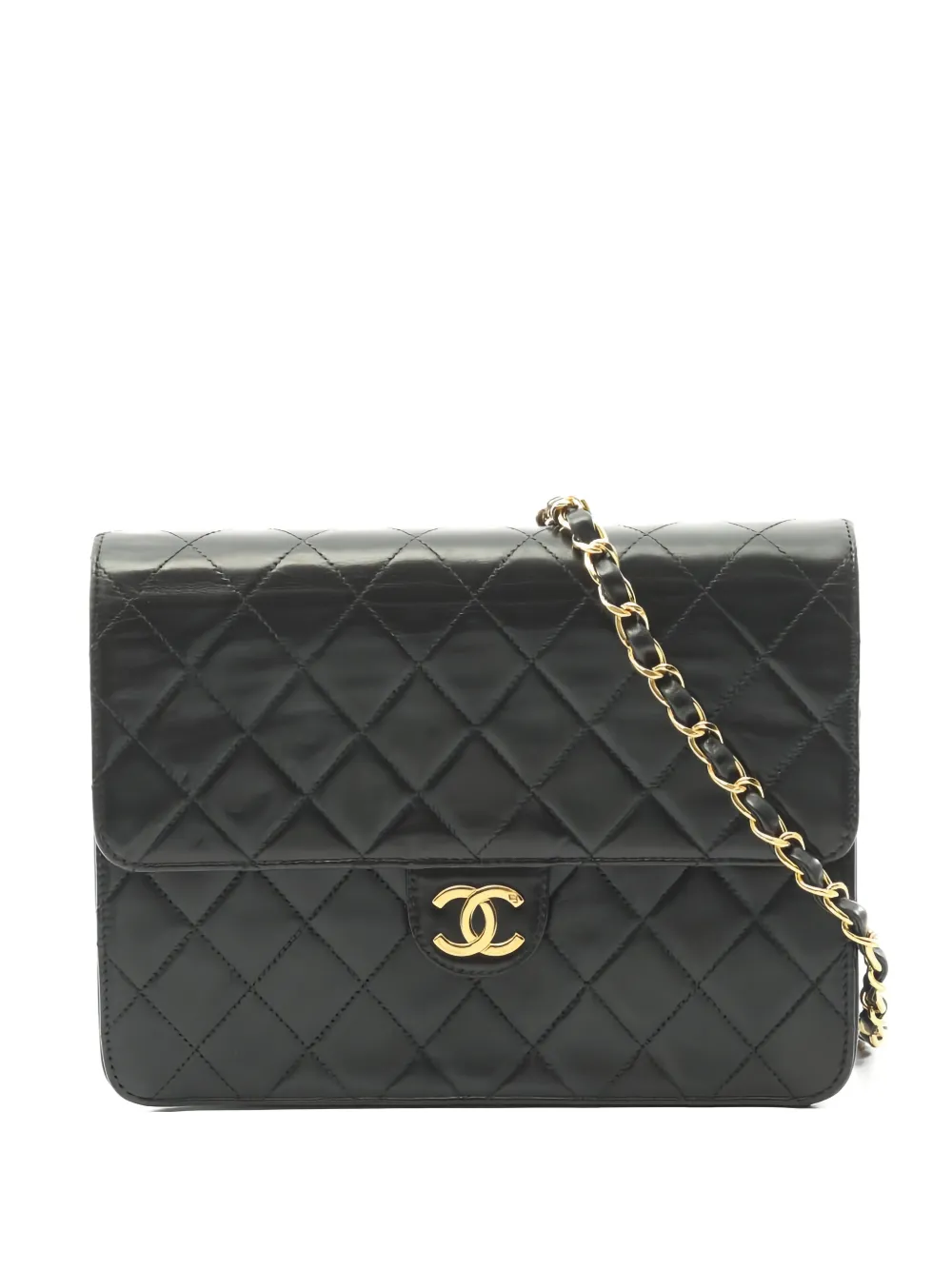 CHANEL Pre-Owned 1997-1999 Classic Flap matelasse-leather shoulder bag - Nero