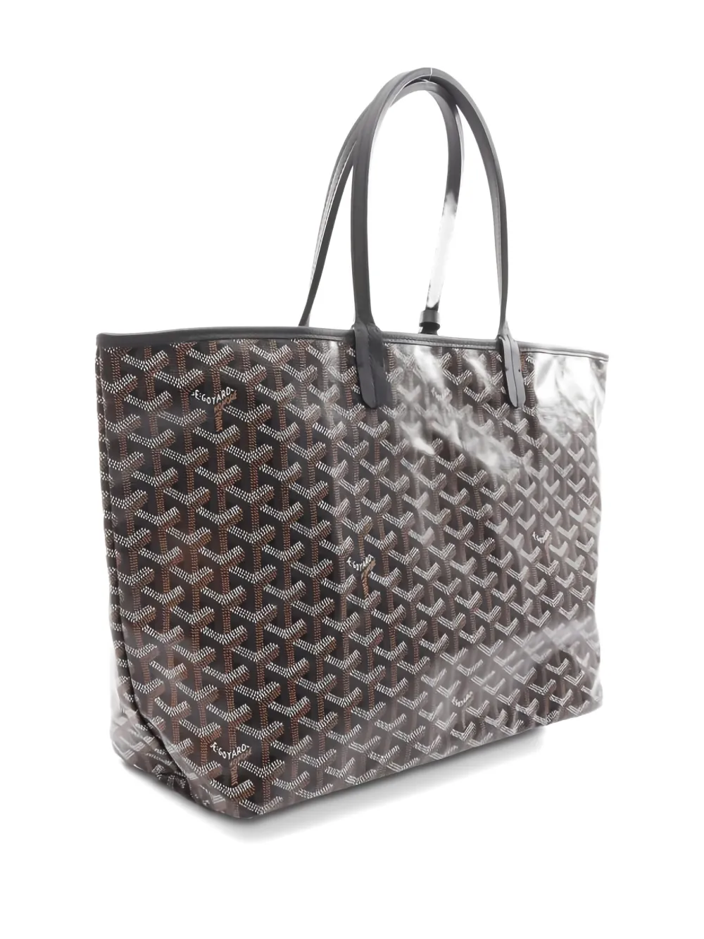 Goyard Pre-Owned 2020s PM Sanlouis coated canvas tote bag - Bruin