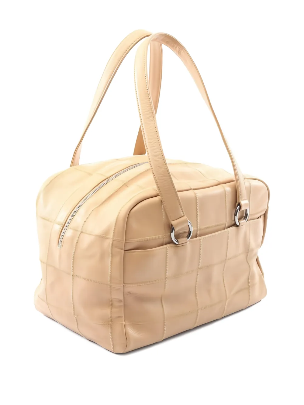 CHANEL Pre-Owned 2004-2005 mini chocolate-bar tote bag - Beige