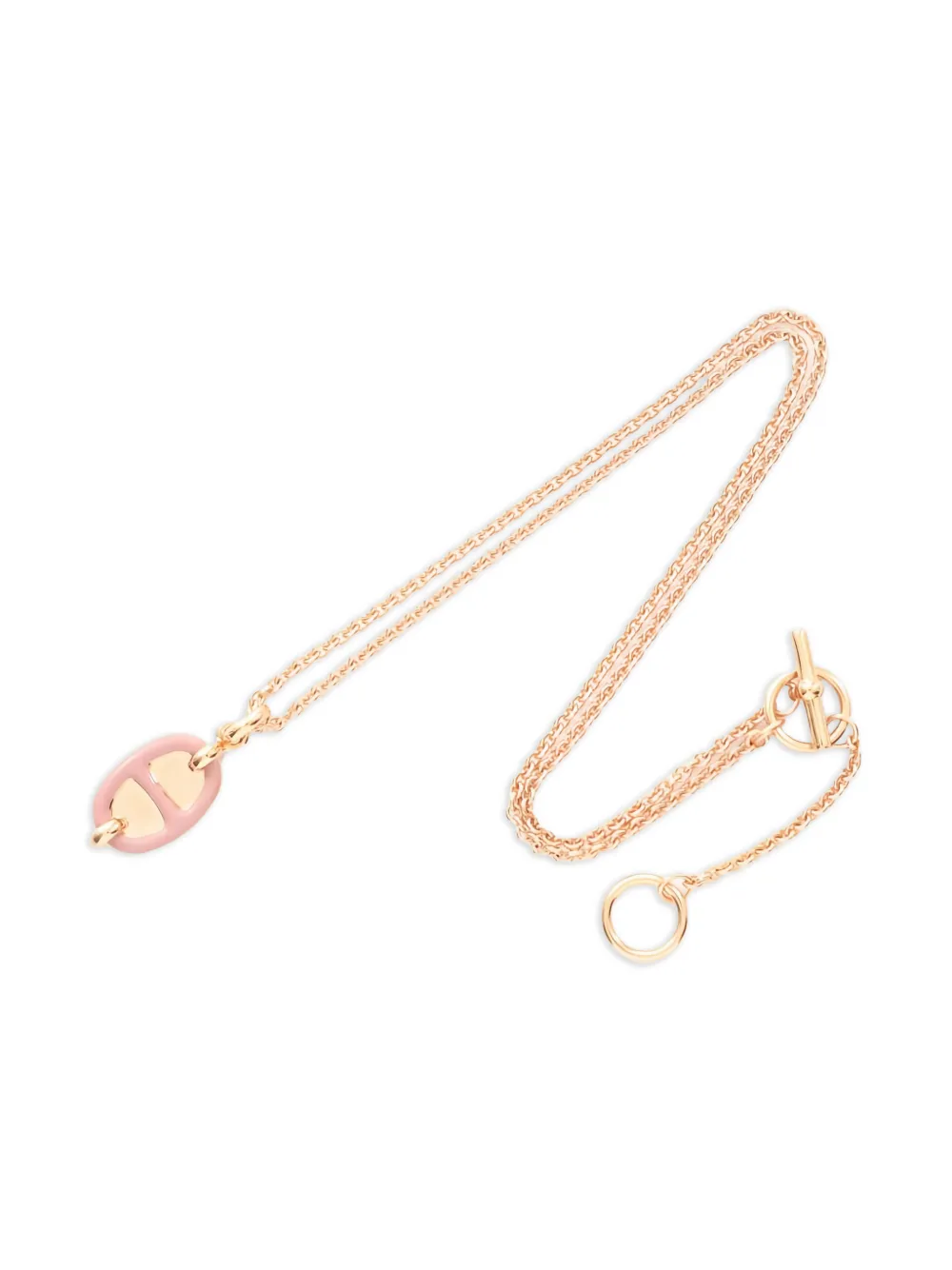 Hermès Pre-Owned 20s Maillon pendant necklace - Oro