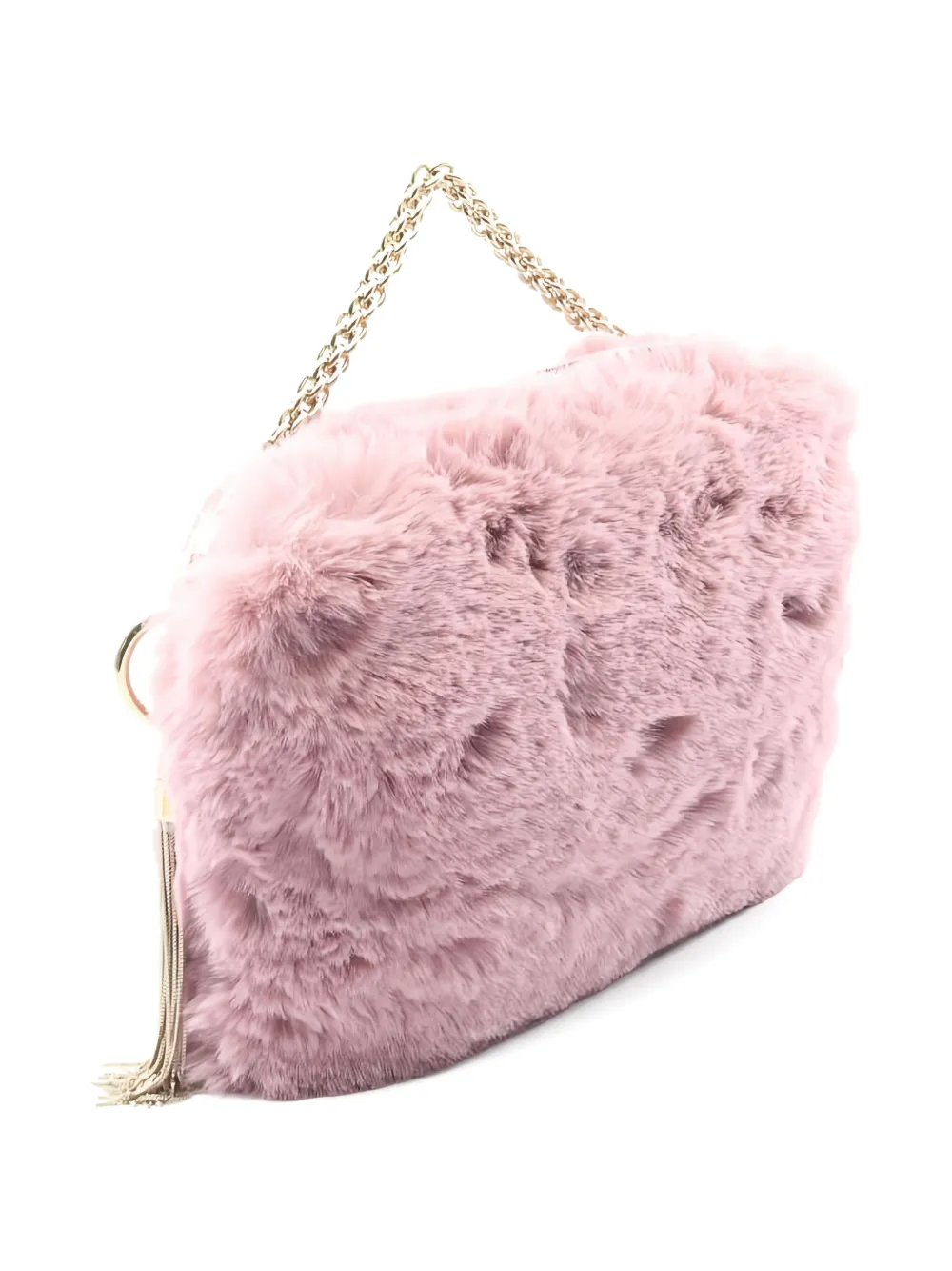 Jimmy Choo Pre-Owned 2010s Callie chain faux-fur handbag | Image 2