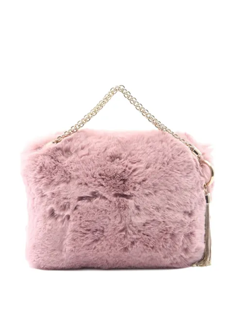 Jimmy Choo Pre-Owned 2010s Callie chain faux-fur handbag