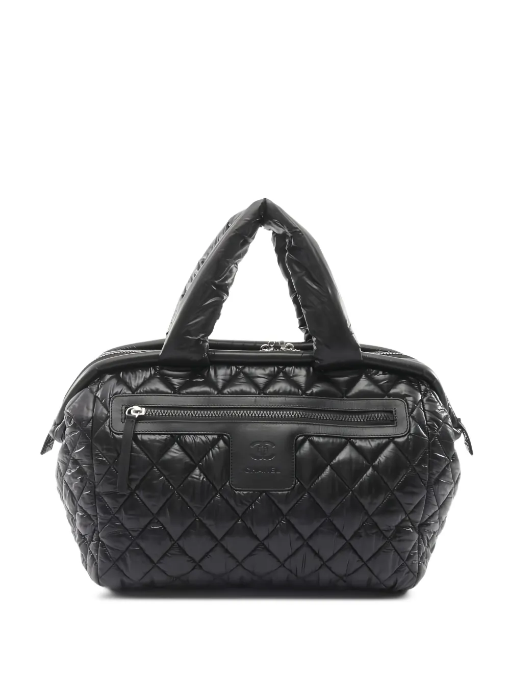 CHANEL Pre-Owned 2012-2013 Coco Cocoon quilted handbag - Nero
