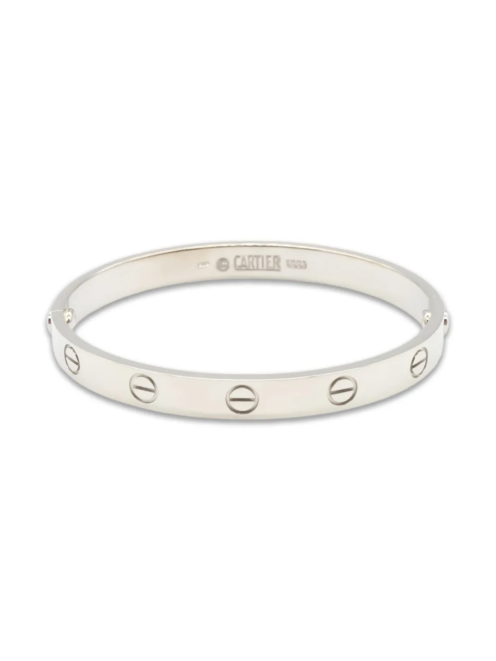 Cartier 2010s Love engraved bracelet - Argento