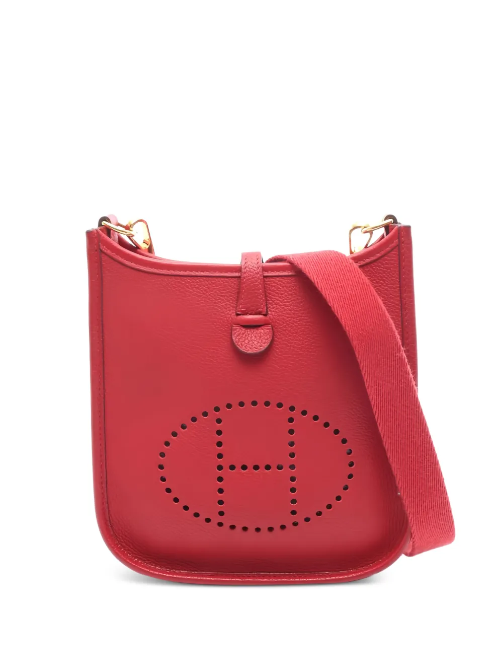 Hermès Pre-Owned 2019 TPM Evelyne shoulder bag - Rosso
