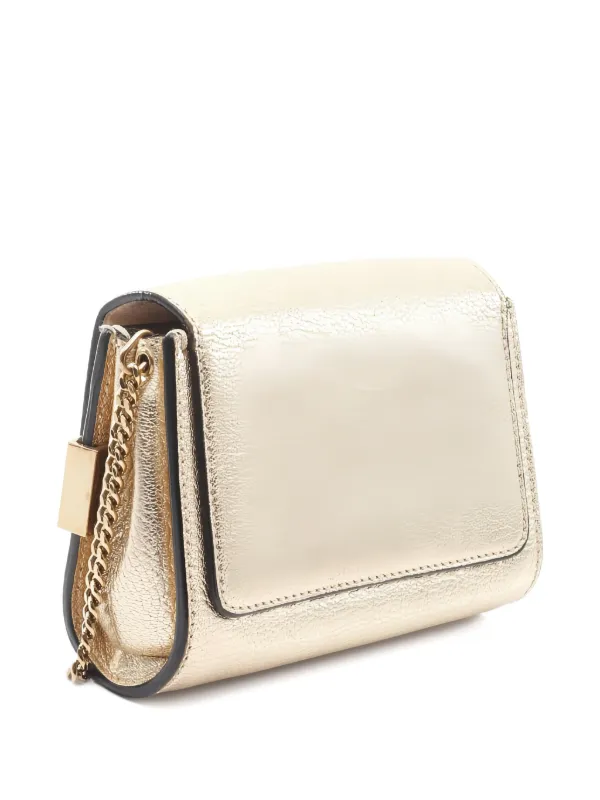 Chloé Pre-Owned 2010s Elle レザーショルダーバッグ | ゴールドトーン 