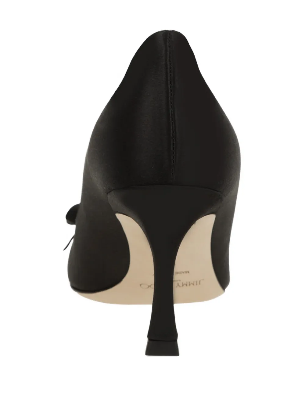 Jimmy Choo Auria pumps met kristallen strik Zwart