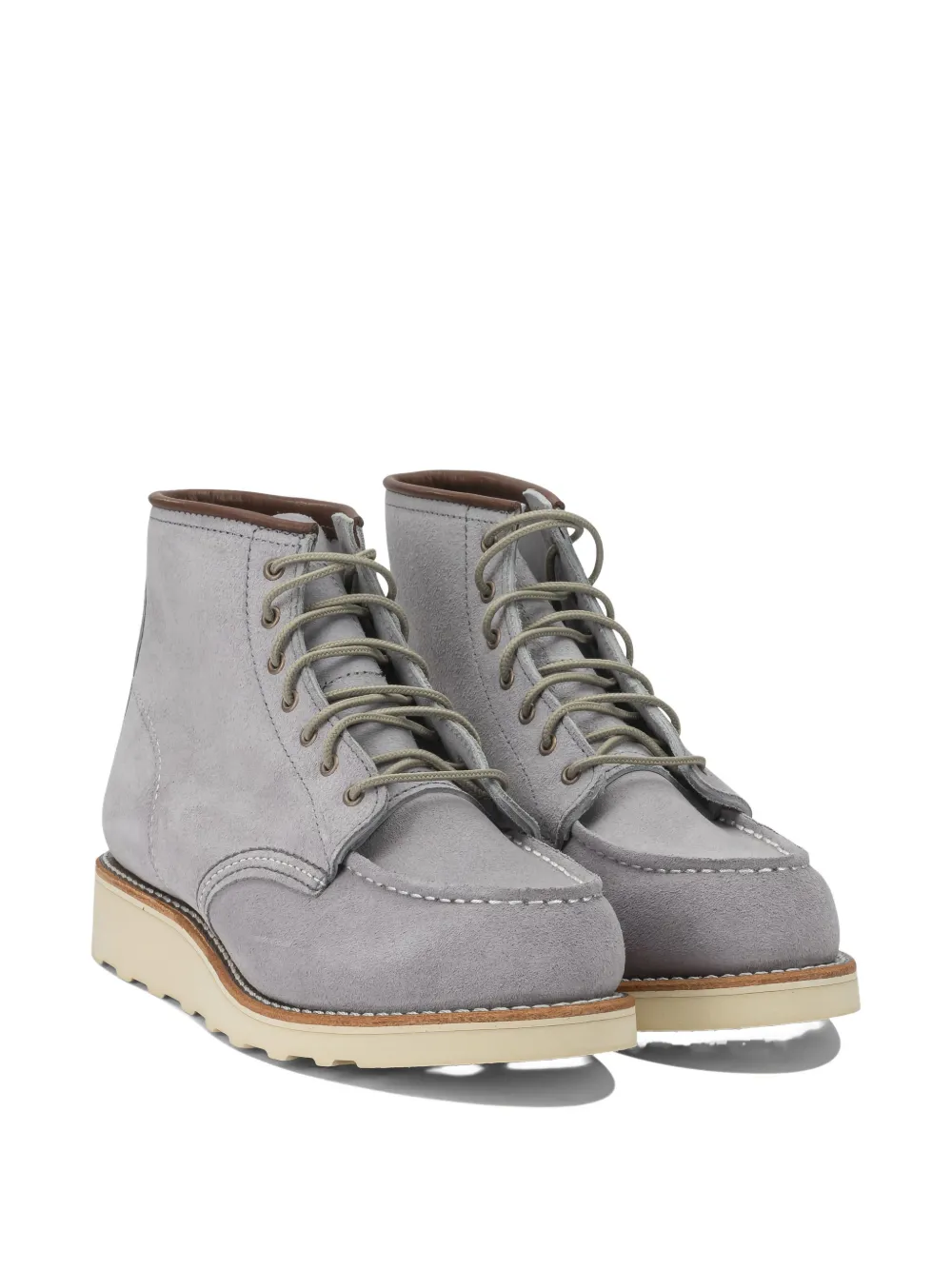 Red Wing Shoes Suède veterlaarzen Grijs