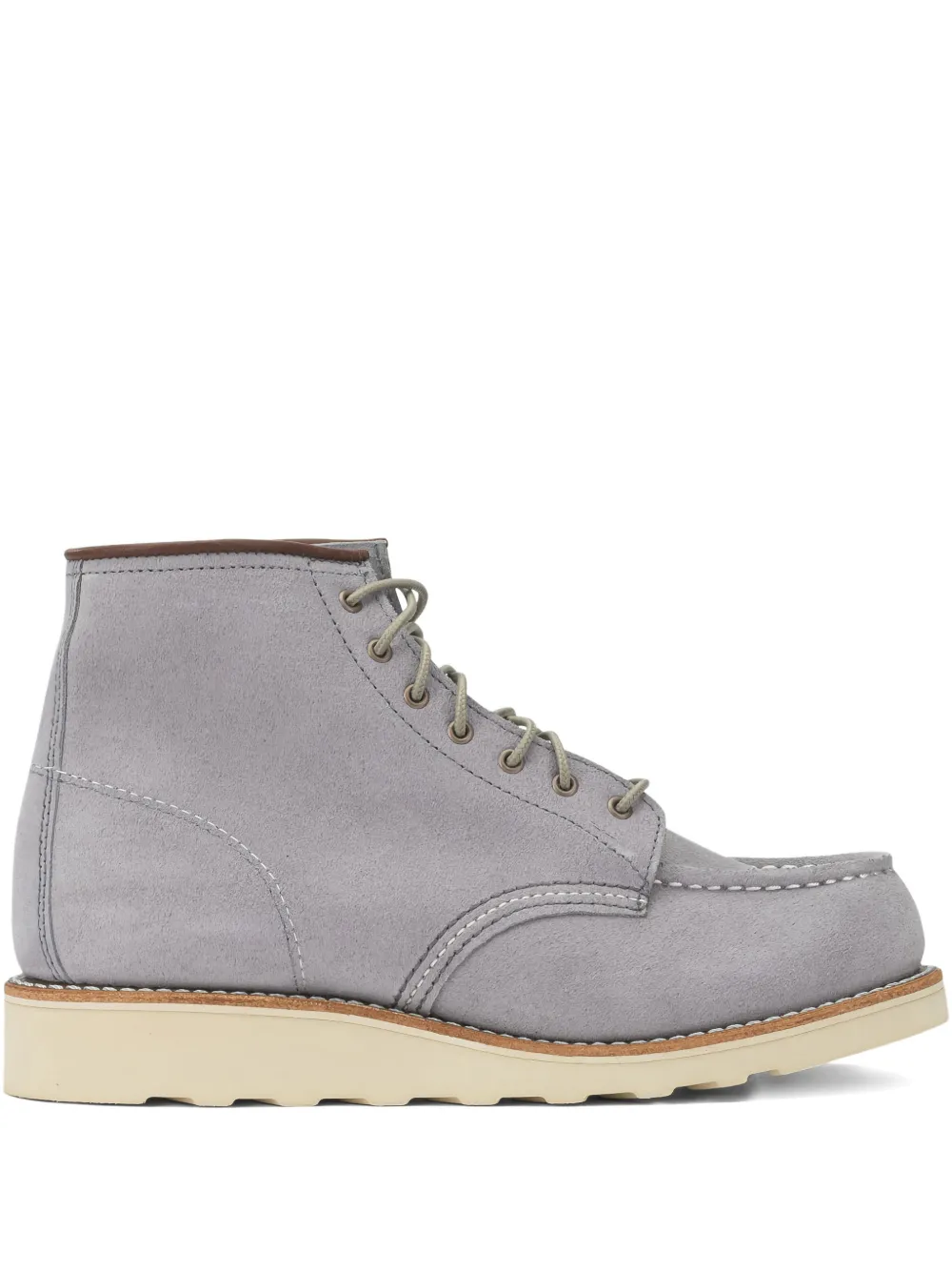 Red Wing Shoes lace-up suede boots - Grigio
