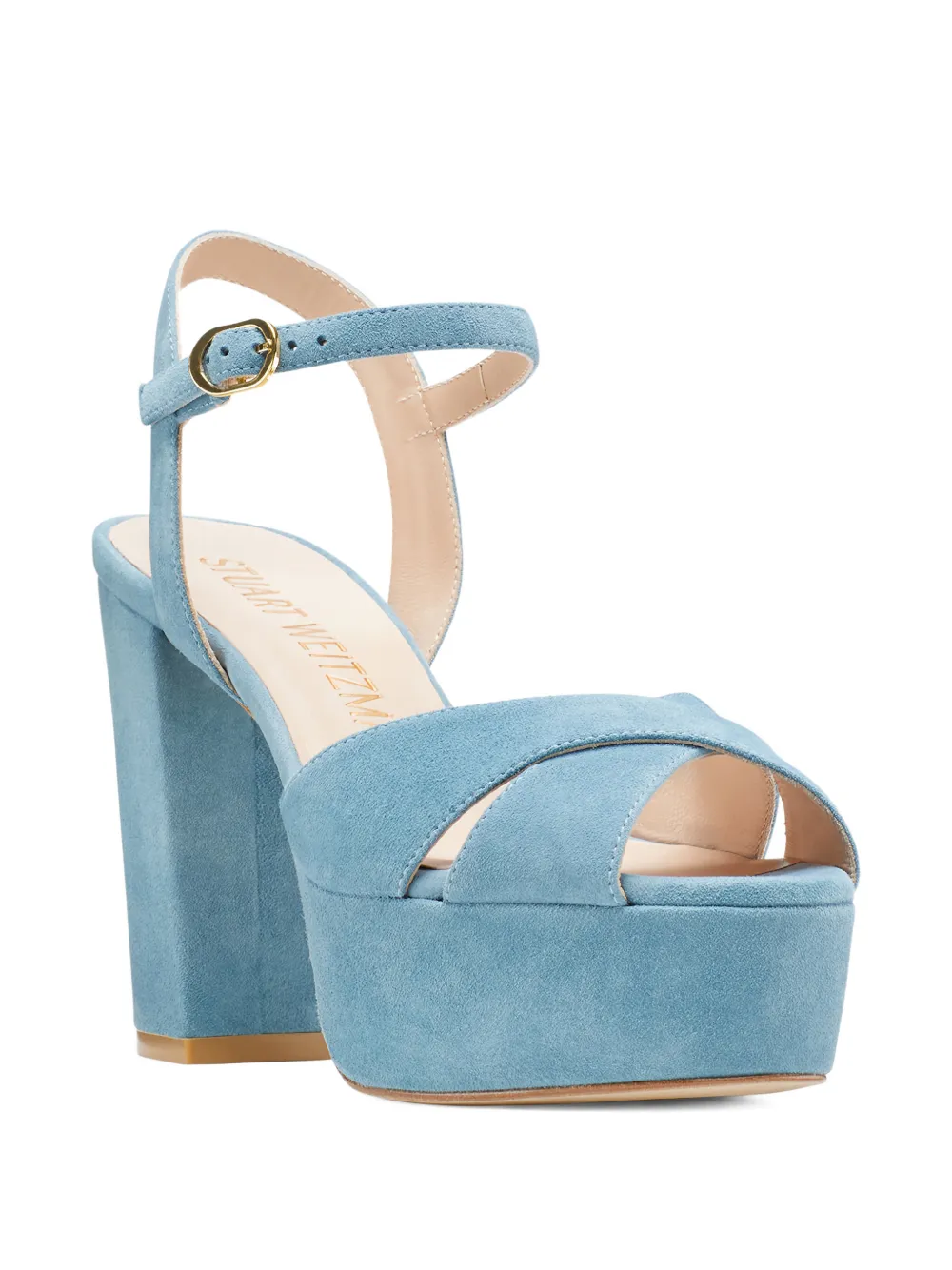 Stuart Weitzman Ivona crossover platform sandals | 高跟凉鞋 | Image 2