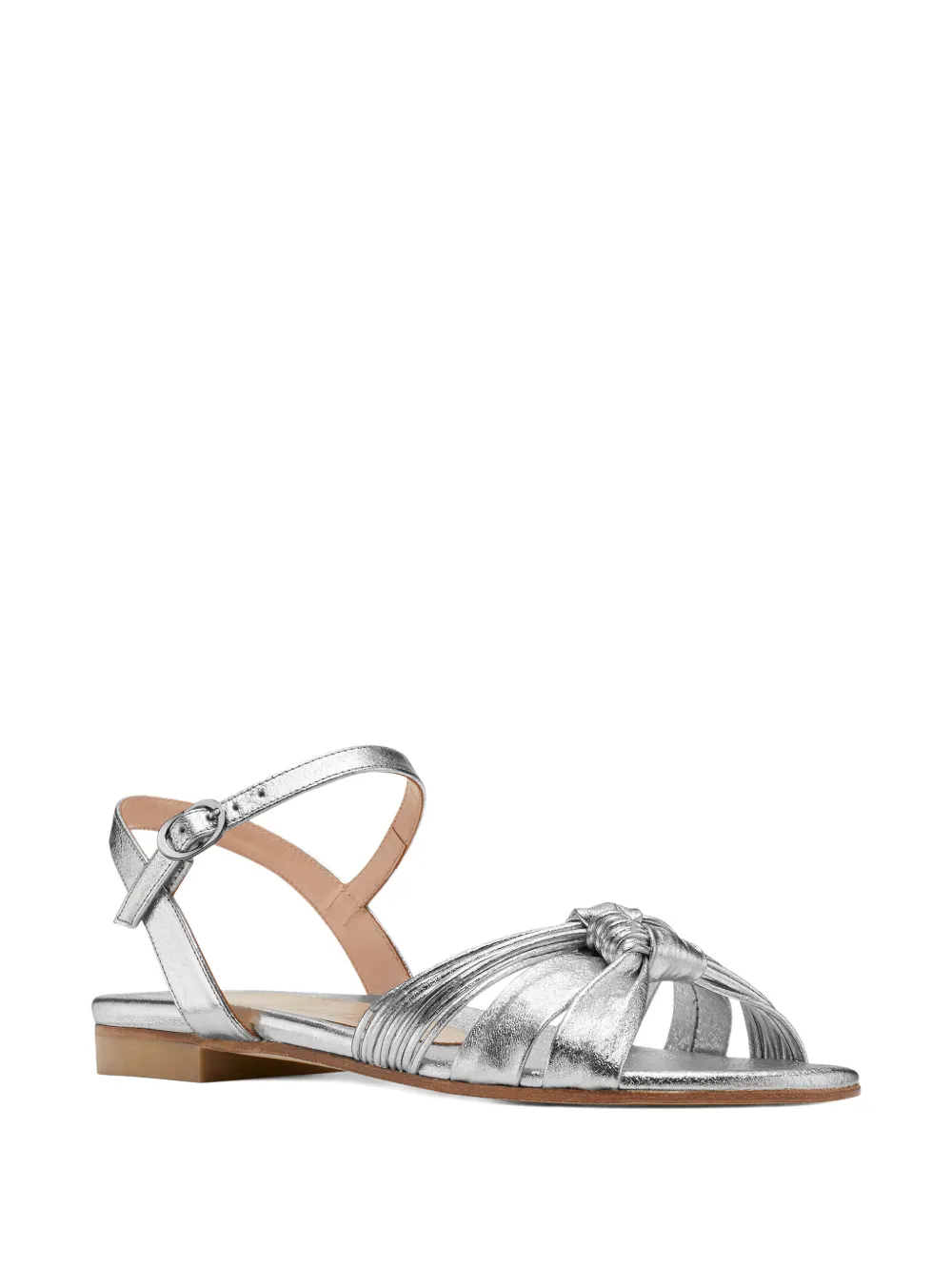 Stuart Weitzman Keana knotted-strap flat sandals | Flat Sandals | Image 2