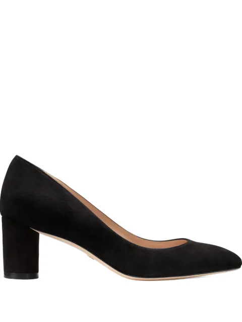 Stuart Weitzman Scarpin Amata 60 com salto bloco