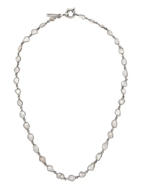 KUNDO crystal chain necklace