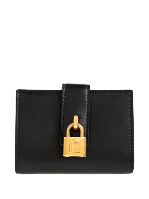 Balmain padlock-detail wallet