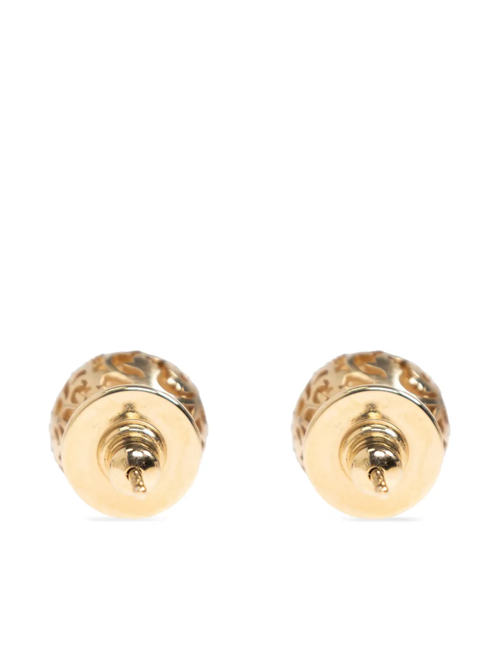  Jimmy Choo Sphere Stud Earrings - Gold 