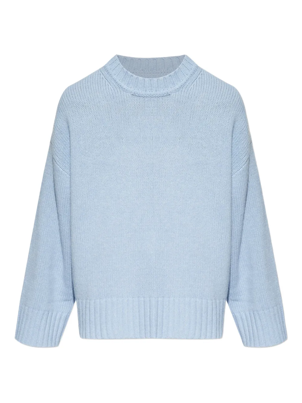 SAMSOE SAMSOE ribbed crew-neck sweater - Blu