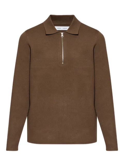 SAMSOE SAMSOE half-zip polo shirt