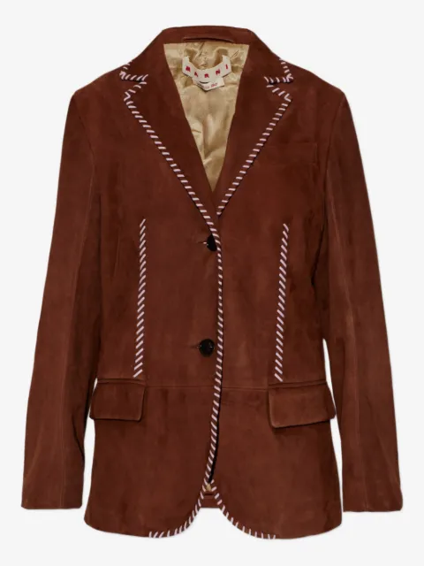Marni leather jacket