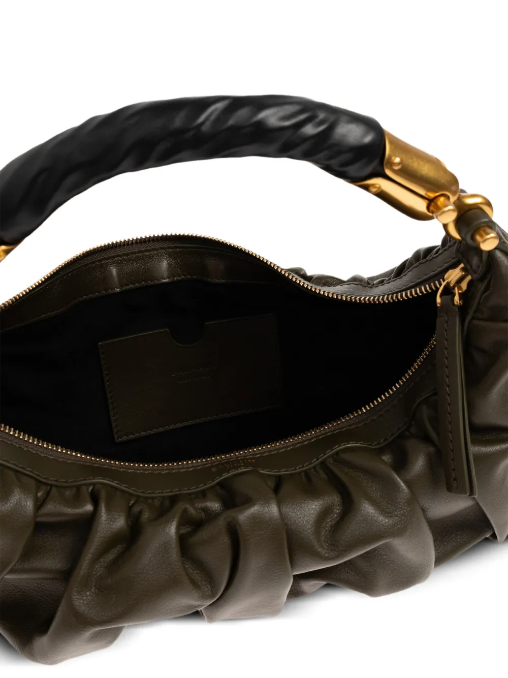 Balmain Ebene gedraaide shopper Groen