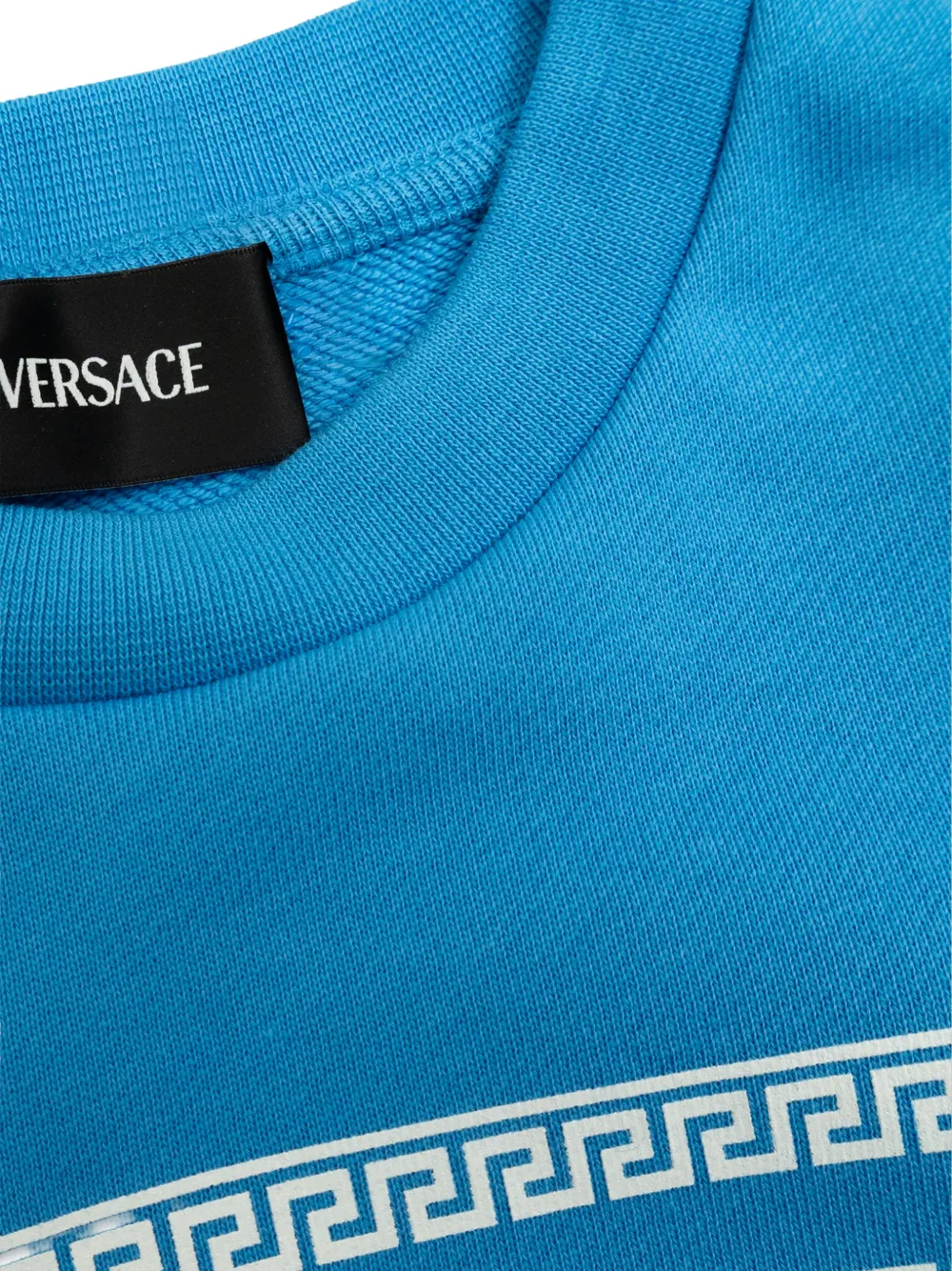  Versace Kids Logo Graphic Sweatshirt - Blue 