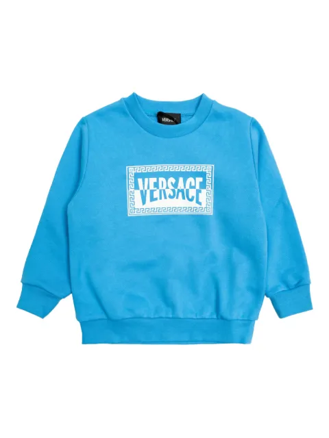 Versace Kids sweat à logo imprimé