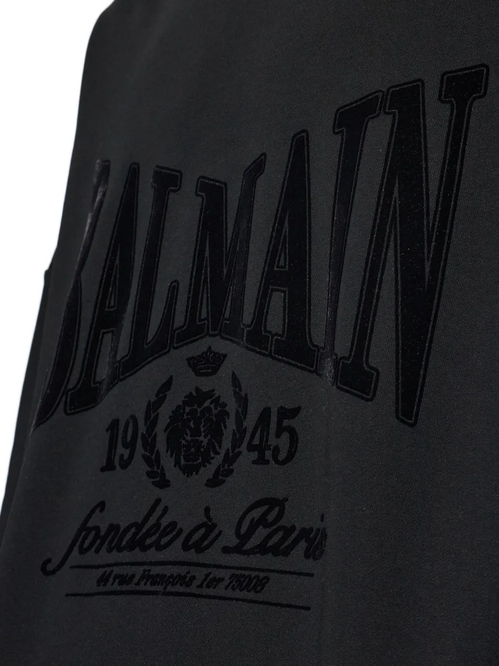 Balmain Sweater met logoprint Zwart
