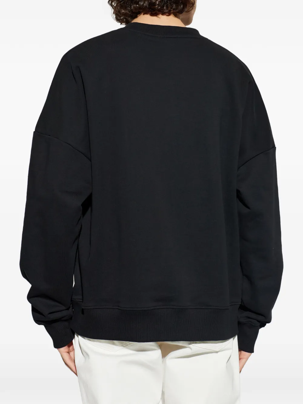 Balmain Sweater met logoprint Zwart