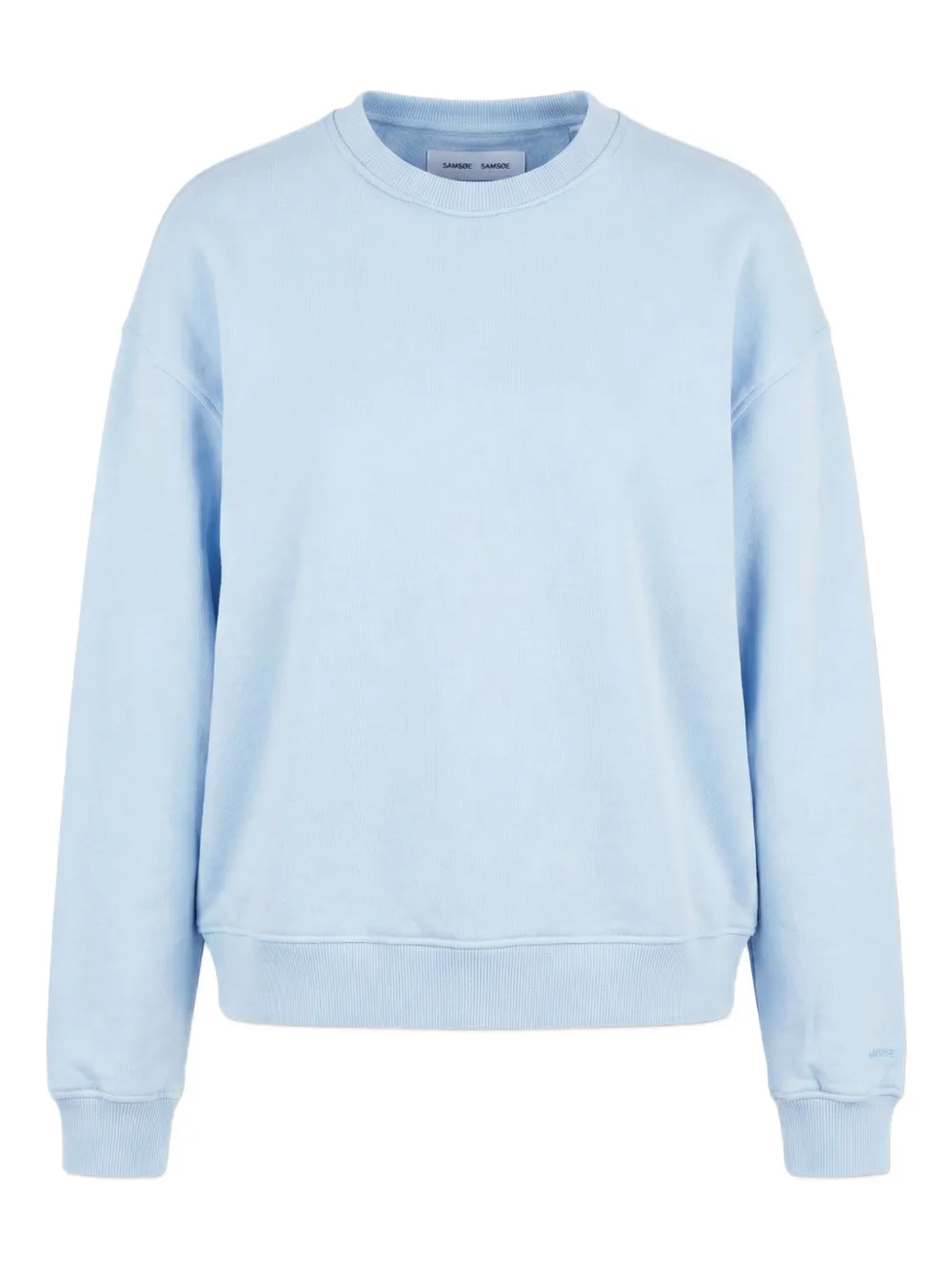 SAMSOE SAMSOE crew-neck sweatshirt - Blu