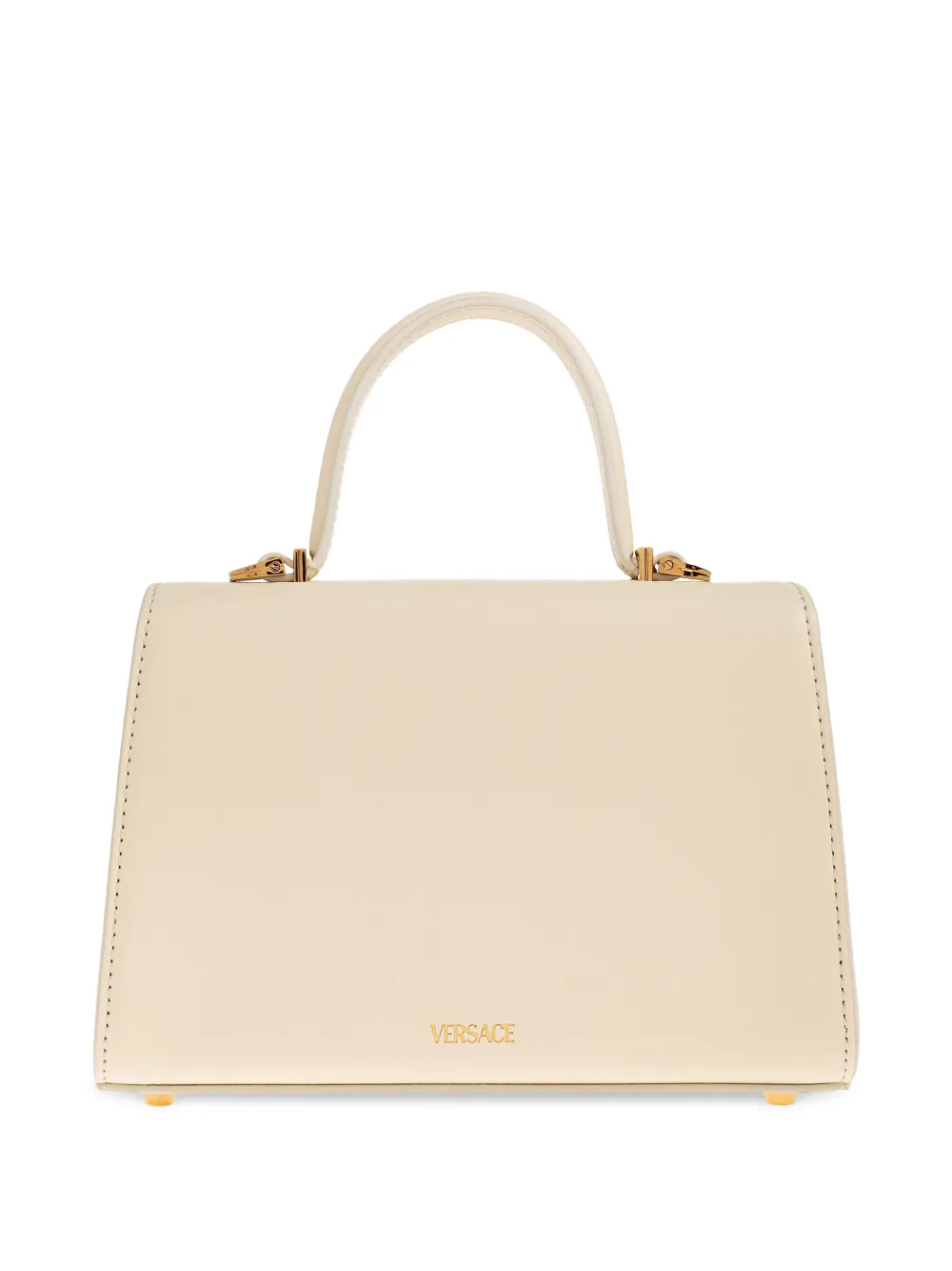  Versace Medusa '95 Leather Tote Bag - White 