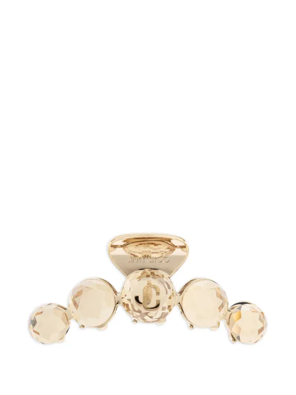 Jimmy Choo ビジュー ヘアクリップ | ゴールドトーン | FARFETCH JP