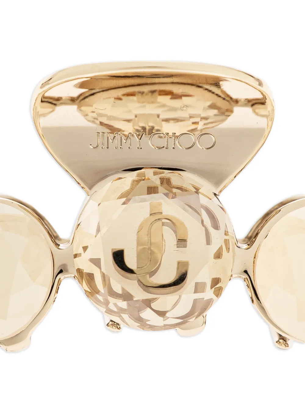 Jimmy Choo ビジュー ヘアクリップ | ゴールドトーン | FARFETCH JP