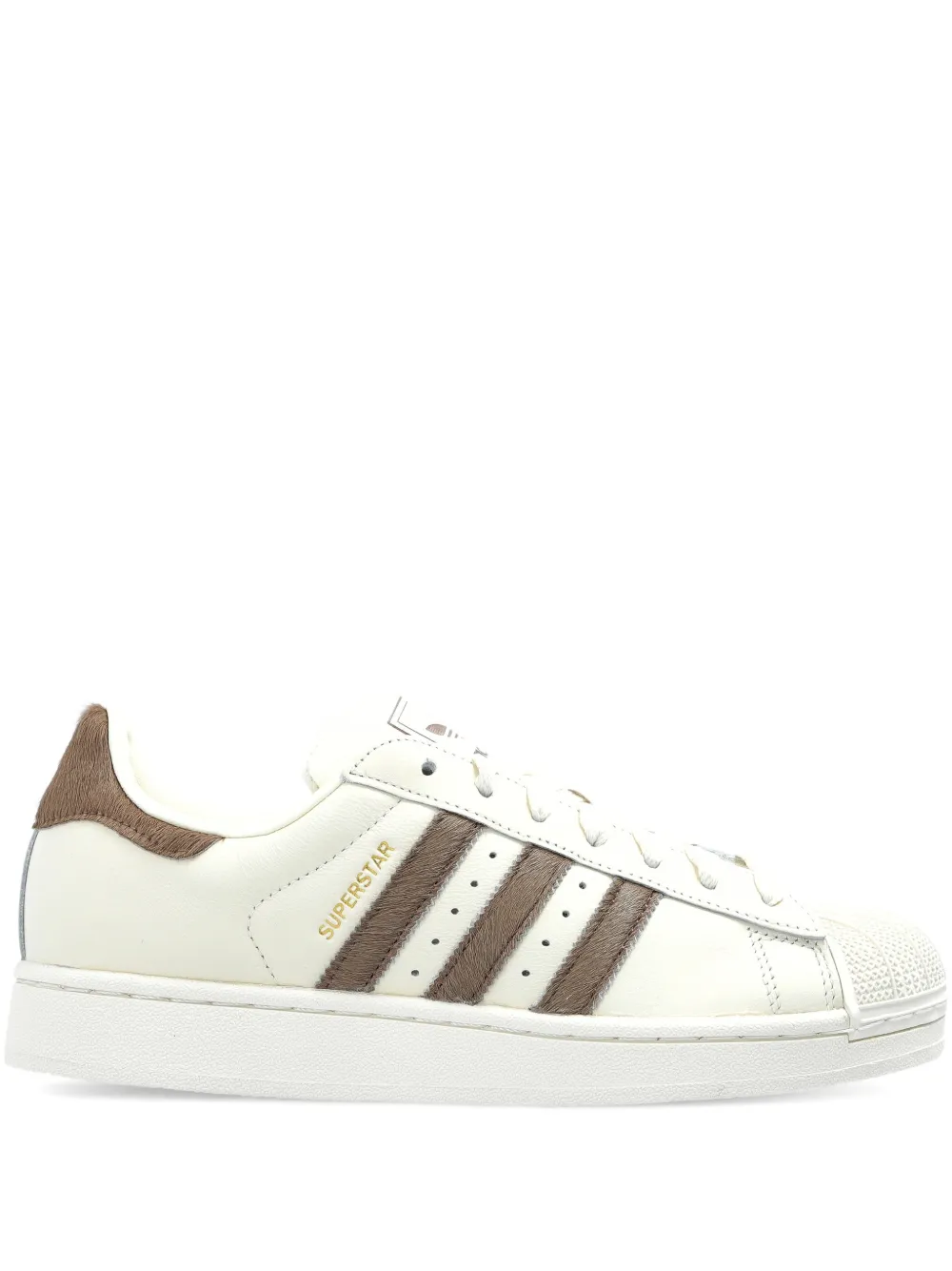adidas Superstar II striped sneakers Beige