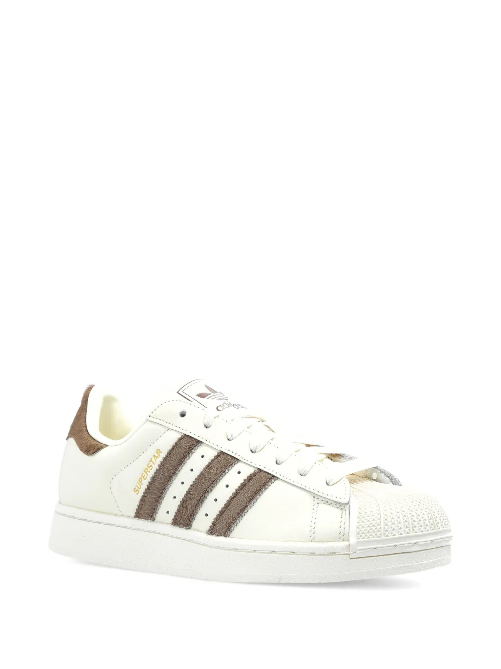 adidas Superstar II striped sneakers Beige