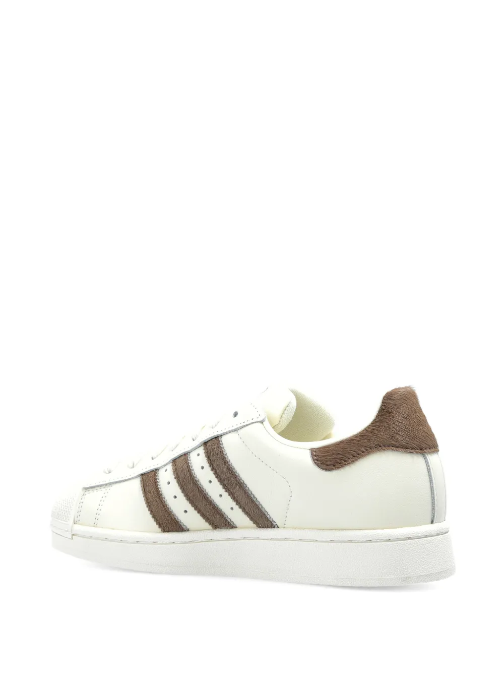 adidas Superstar II striped sneakers Beige