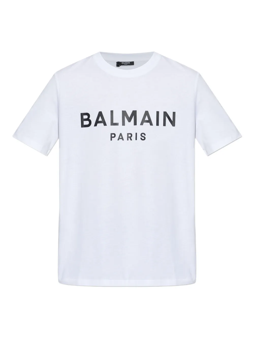 Balmain logo-print T-shirt - Bianco