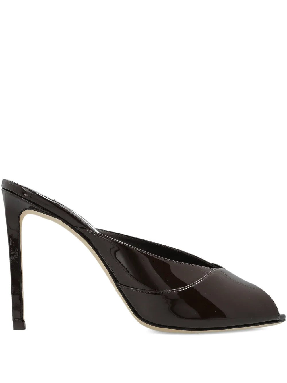 Jimmy Choo Brigitte leather sandals - Marrone